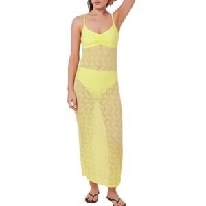 Andie Neon Yellow Swim Coverup